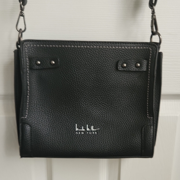 Nicole Miller New York Handbags - Black Crossbody Bag by Nicole Miller New York
